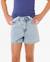 Short en jean tabby enfant Bleu vintage 1 - vertbaudet enfant 