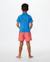 T-shirt enfant anti-uv à manches courtes brand wave Eucalyptus bleu+Lime 2 - vertbaudet enfant 