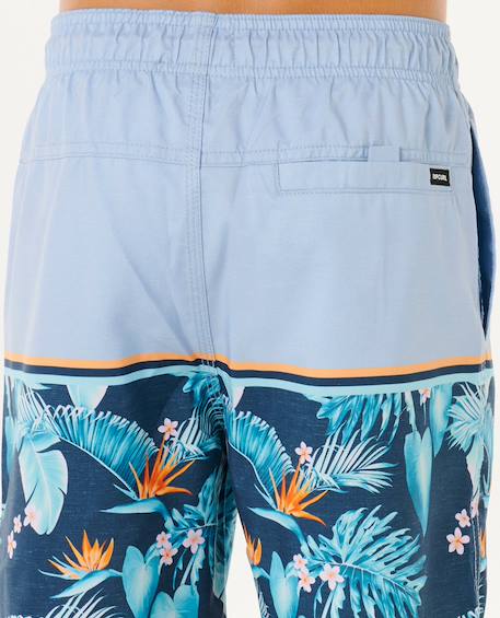 Short de bain streamline stripe volley - enfants Denim délavé 5 - vertbaudet enfant 