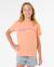 T-shirt molokai crew fille Saumon 1 - vertbaudet enfant 