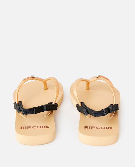 Tongs premium surf bloom fille Or+Or rose 2 - vertbaudet enfant 