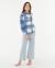 Chemise à manches longues neon isles filles Bleu 4 - vertbaudet enfant 