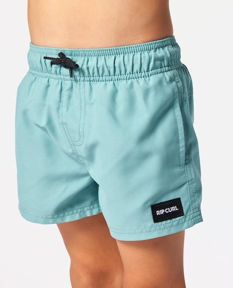 Short de bain volley offset Lagune bleue 4 - vertbaudet enfant 