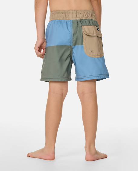 Short de bain volley block garçon Denim délavé 2 - vertbaudet enfant 
