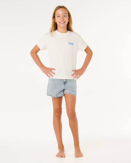 T-shirt ocean break relaxed fille Os 4 - vertbaudet enfant 