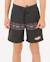 Short de bain boardshort mirage raw energy geo enfant Noir délavé 1 - vertbaudet enfant 