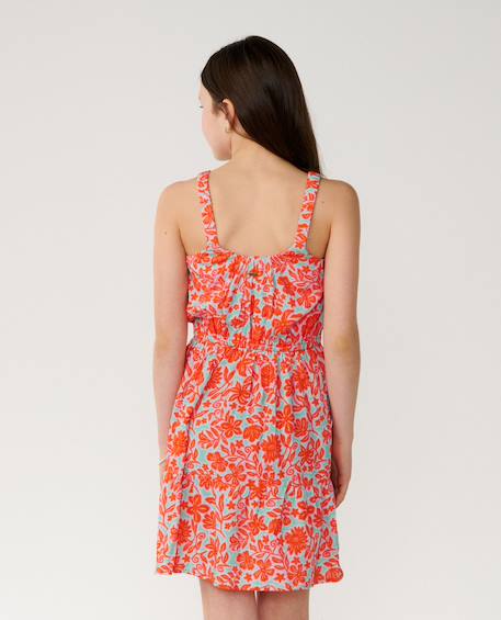 Robe sunshine squad  fille Brume menthe 3 - vertbaudet enfant 
