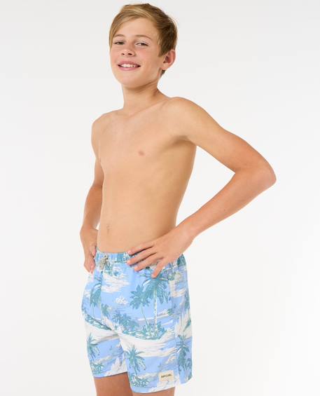 Short de bain volley dreamers enfant Bleu ciel 6 - vertbaudet enfant 