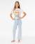 Jean denim holiday filles Bleu clair 6 - vertbaudet enfant 