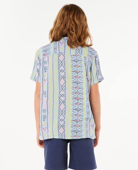 Chemise à manches courtes raw energy 3 enfant Bleu glacé 4 - vertbaudet enfant 
