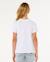 T-shirt hayley o relaxed fille Blanc optique+Super rose 4 - vertbaudet enfant 