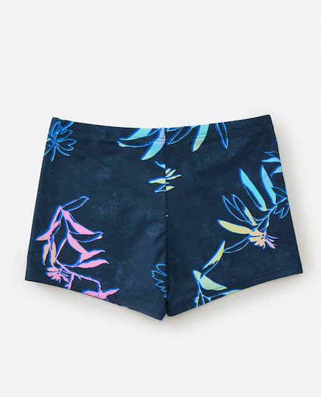 Maillot de bain enfant corp boyleg sluggo imprimé Bleu marine foncé+Marine/bleu 3 - vertbaudet enfant 