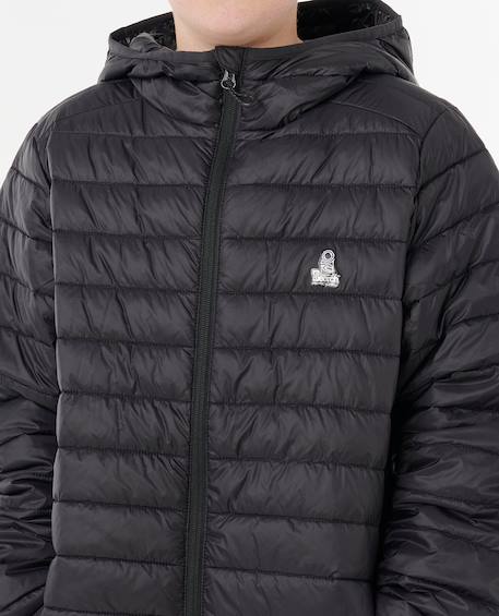 Veste puffer anti-series search enfant Bleu marine clair+Noir 10 - vertbaudet enfant 