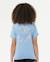 T-shirt à manches courtes summer fille Bleu moyen 5 - vertbaudet enfant 