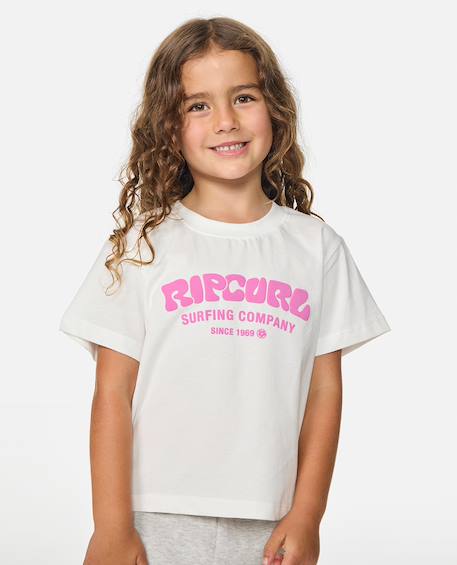 T-shirt surf puff enfant Bright lilac+Os+Super pink 5 - vertbaudet enfant 