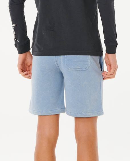 Short epic knit garçon Denim délavé+Noir délavé 5 - vertbaudet enfant 
