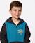 Sweat zippé wave dayz enfant Bleu tempête 4 - vertbaudet enfant 
