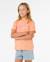 T-shirt molokai crew fille Saumon 2 - vertbaudet enfant 
