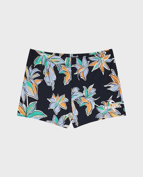 Maillot de bain enfant corp boyleg sluggo imprimé Bleu marine foncé+Marine/bleu 4 - vertbaudet enfant 