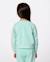 Sweat à col rond revival filles Aqua clair 2 - vertbaudet enfant 