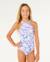 Maillot une pièce sunshine squad fille Bleu électrique 1 - vertbaudet enfant 