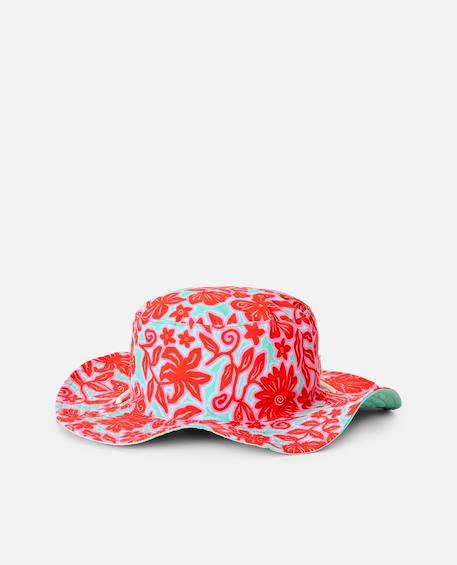 Chapeau réversible mixed upf bucket fille Sarcelle 2 - vertbaudet enfant 