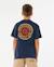 T-shirt à manches courtes pacific rinse circle enfant Bleu marine foncé+Ochre 4 - vertbaudet enfant 