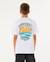 T-shirt hazey days garçon Blanc+Denim délavé 5 - vertbaudet enfant 