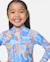 Maillot une pièce manches longues surf magic fille Bleu ciel 4 - vertbaudet enfant 