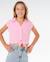 Haut premium woven fille Rose vif 6 - vertbaudet enfant 