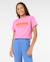 Pantalon fille premium surf beach Bleu+Rose vif 6 - vertbaudet enfant 