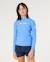 T-shirt anti-uv classic surf manches longues fille Bleu bleuet 1 - vertbaudet enfant 