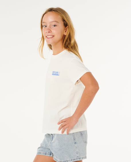 T-shirt ocean break relaxed fille Os 2 - vertbaudet enfant 