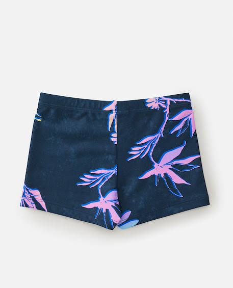 Maillot de bain enfant corp sluggo print Bleu marine foncé+Marine/bleu 2 - vertbaudet enfant 