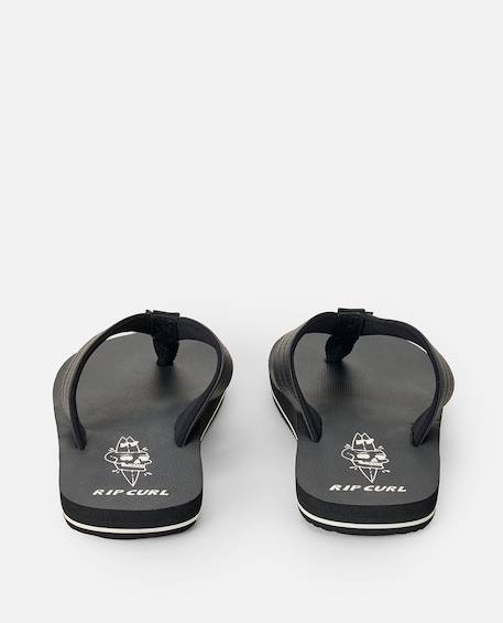 Tongs ripper 2 bloom enfant Bleu+Noir/blanc 8 - vertbaudet enfant 