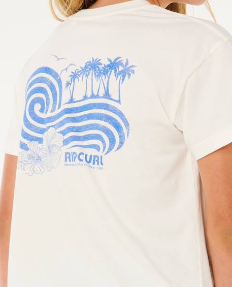 T-shirt ocean break relaxed fille Os 5 - vertbaudet enfant 