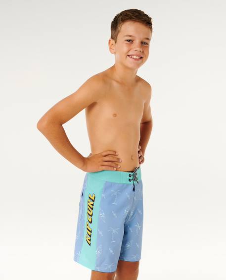 Short de bain boardshort eternal shred mirage enfant Denim délavé 6 - vertbaudet enfant 