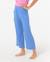 Pantalon fille premium surf beach Bleu+Rose vif 2 - vertbaudet enfant 