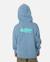 Sweat zippé ride the wave garçon Denim délavé 2 - vertbaudet enfant 