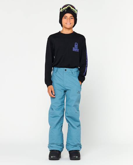 Pantalon de ski anti series olly 10k/10k Bleu+Bleu océan tie-dye+Pastèque délavée 12 - vertbaudet enfant 
