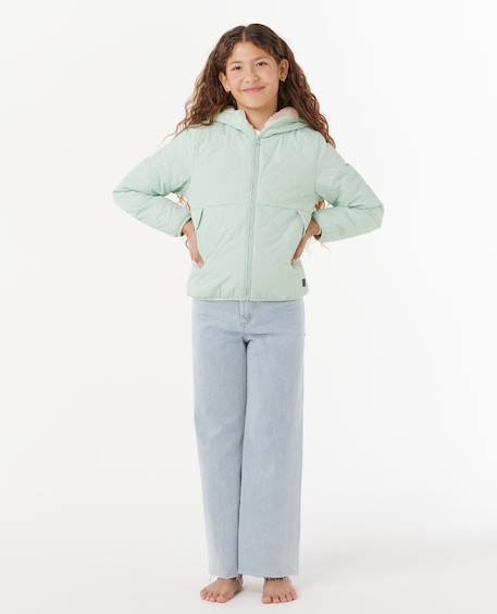 Veste matelassée anoeta fille Mousse claire 4 - vertbaudet enfant 