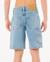 Short en jean hyped up 20' enfant Bleu délavé+Noir délavé 3 - vertbaudet enfant 
