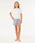 Top layday crop fille Noir délavé+Os 10 - vertbaudet enfant 