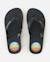 Tongs wetty fade bloom enfant Noir délavé+Noir/orange 3 - vertbaudet enfant 