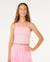 Débardeur sunshine squad knit fille Naturel 1 - vertbaudet enfant 