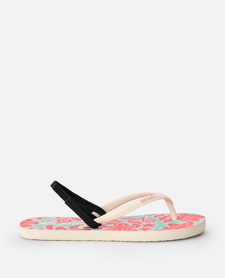 Tongs mixed bloom fille Multicolore+Sarcelle 10 - vertbaudet enfant 