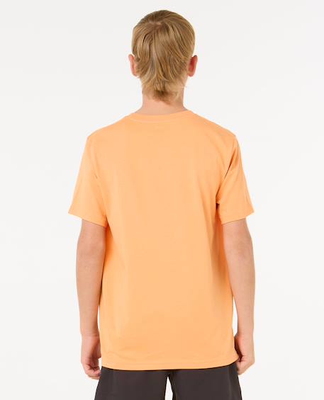 T-shirt enfant à manches courtes filgree Zeste de mandarine 6 - vertbaudet enfant 