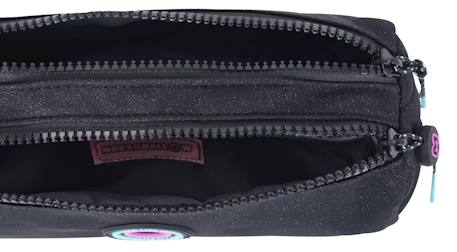 Trousse scolaire 2 compartiments Nighty Noir 4 - vertbaudet enfant 