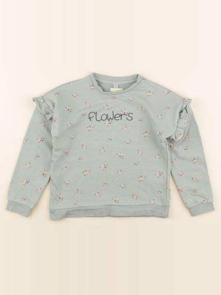 Sweat - 8 ans Vert 1 - vertbaudet enfant 