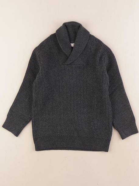 Pull - 6 ans Gris 1 - vertbaudet enfant 